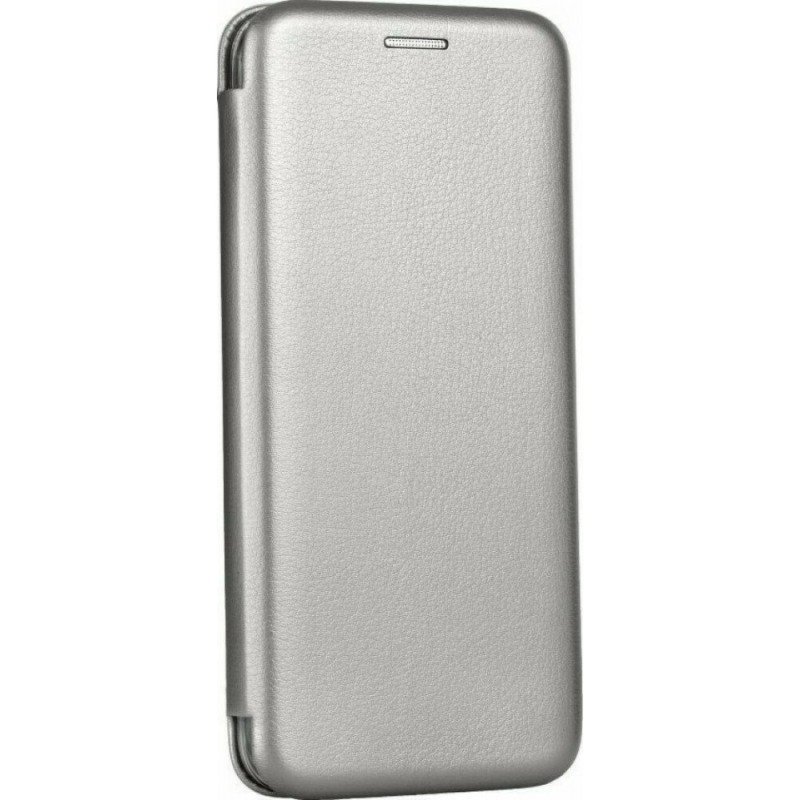Θήκη Βιβλίο Μαγνητική Elegance για Samsung Galaxy A31 - Χρώμα: Ασημί
