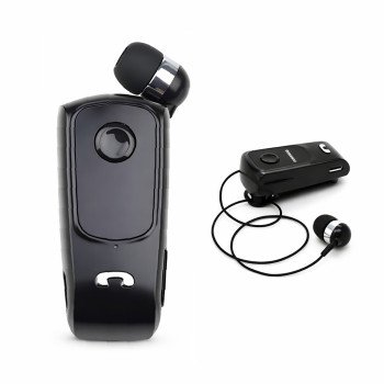 Fineblue F920 In-ear Bluetooth Handsfree Ακουστικό Πέτου - Χρώμα: Μαύρο