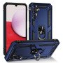 Σκληρή Θήκη Πλάτης Armor με Βάση Στήριξης για Samsung Galaxy A35 - Χρώμα: Σκούρο Μπλε