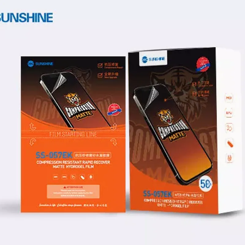 SUNSHINE SS-057EK ματ μεμβράνη υδρογέλης privacy με γρήγορη αυτοεπανόρθωση για κινητά έως 7" - 50 τεμ./κουτί SUNSHINE SS-057EK ματ μεμβράνη υδρογέλης privacy με γρήγορη αυτοεπανόρθωση για κινητά έως 7" - 50 τεμ./κουτί
