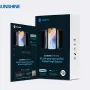 SUNSHINE SS-057NS HD μεμβράνη υδρογέλης privacy χωρίς βαθμονόμηση γωνίας για κινητά έως 7" - 50 τεμ./κουτί