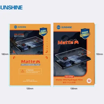 SUNSHINE SS-075E ματ μεμβράνη υδρογέλης για κινητά έως 7" - 50 τεμ./κουτί