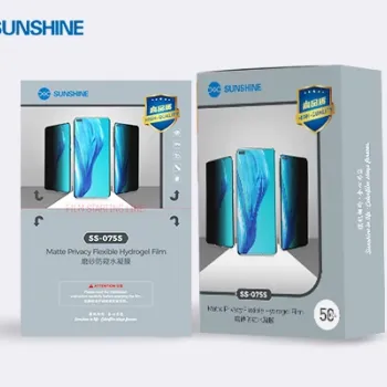 SUNSHINE SS-075S ματ μεμβράνη υδρογέλης privacy για κινητά έως 7" - 50 τεμ./κουτί