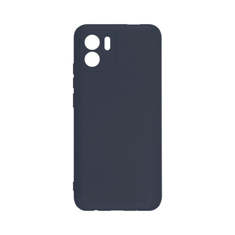 Θήκη Πλάτης Σιλικόνης Soft για Xiaomi Redmi A1 - Χρώμα: Σκούρο Μπλέ