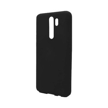 Θήκη Πλάτης Σιλικόνης Soft για Xiaomi Redmi Note 8 Pro - Χρώμα: Μαύρο