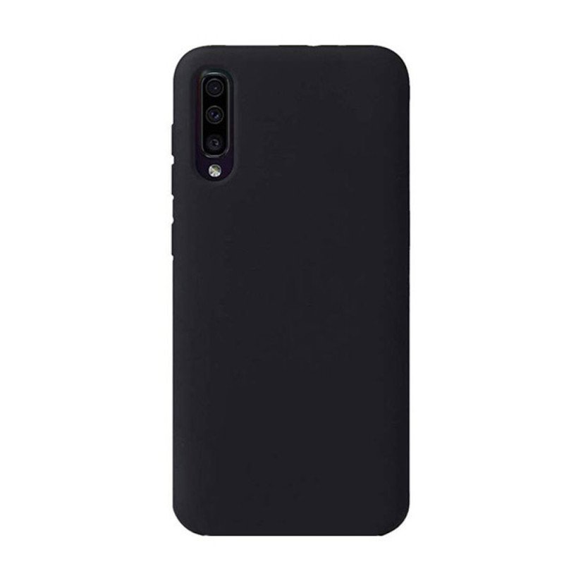 Θήκη Πλάτης Σιλικόνης Απλή για Samsung A705F Galaxy A70 - Χρώμα: Μαύρο