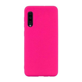 Θήκη Πλάτης Σιλικόνης Soft για Samsung Galaxy A70 - Χρώμα: Φούξια