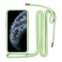 Θήκη Σιλικόνης Πλάτης με Λουράκι για Xiaomi Redmi 9C - Χρώμα: Απαλό Πράσινο