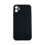 Θήκη Πλάτης Σιλικόνης Soft για Apple i Phone 12 - Χρώμα: Μαύρο