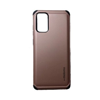 Σκληρή Θήκη Πλάτης Motomo για Xiaomi Redmi Note 10 Pro - Χρώμα: Ρόζ Χρυσό