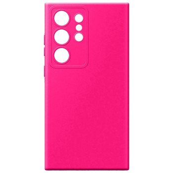 Θήκη Πλάτης Σιλικόνης Soft για Samsung Galaxy S24 Ultra - Χρώμα: Φούξια