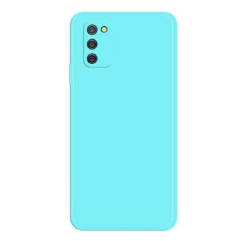 Θήκη Πλάτης Σιλικόνης Soft για Samsung Galaxy A02S - Χρώμα: Γαλάζιο