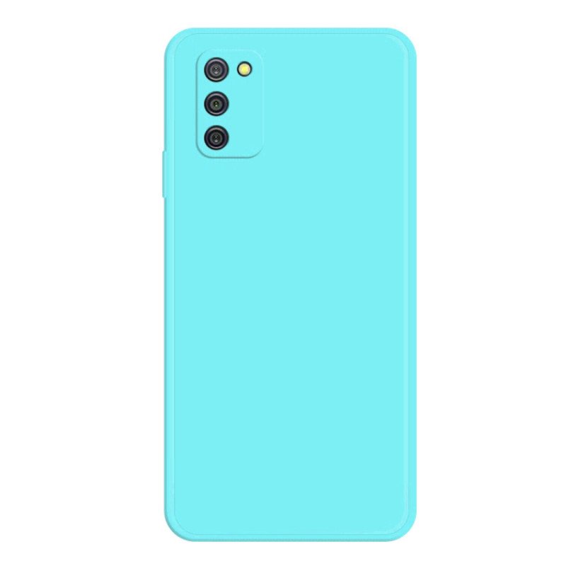 Θήκη Πλάτης Σιλικόνης Soft για Samsung Galaxy A02S - Χρώμα: Γαλάζιο