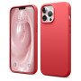Θήκη Πλάτης Σιλικόνης Απλή για Apple i Phone 13 Pro Max - Χρώμα: Κόκκινο
