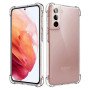 Θήκη Πλάτης Σιλικόνης Anti Shock για Samsung Galaxy S22 - Χρώμα: Διάφανο
