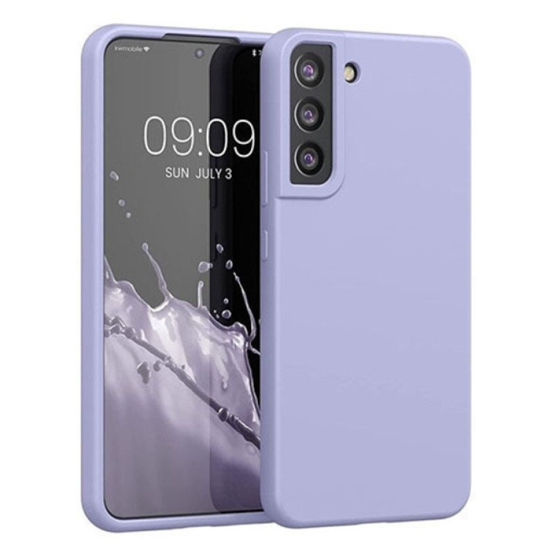 Θήκη Πλάτης Σιλικόνης Soft HQ για Samsung Galaxy S22 Plus Χρώμα: Λιλά