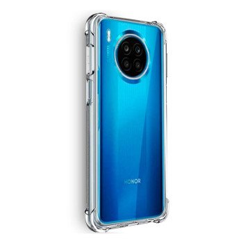 Θήκη Πλάτης Σιλικόνης Antishock για Huawei Honor 50 Lite - Χρώμα: Διάφανο