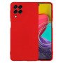 Θήκη Πλάτης Σιλικόνης Soft για Samsung Galaxy M53 - Χρώμα: Κόκκινο