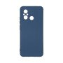 Θήκη Πλάτης Σιλικόνης Soft για Xiaomi Redmi 12C - Χρώμα: Σκούρο Μπλέ