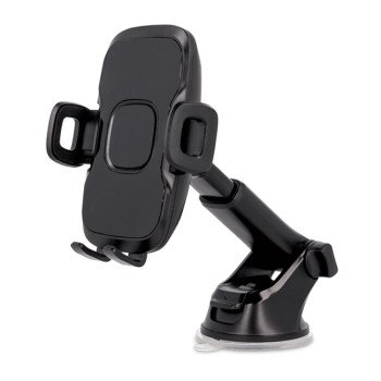 MaXlife MXCH-03 Βάση Κινητού με Βεντούζα για Αυτοκίνητο με Ρυθμιζόμενα Άγκιστρα - Χρώμα: Μαύρο