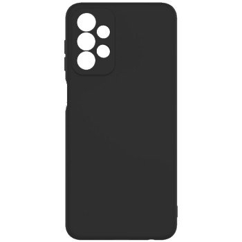 Θήκη Πλάτης Σιλικόνης Soft για Samsung Galaxy A23 - Χρώμα: Μαύρο