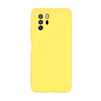 Θήκη Πλάτης Σιλικόνης Soft για Xiaomi Redmi Note 10 Pro 4G - Χρώμα: Κίτρινο