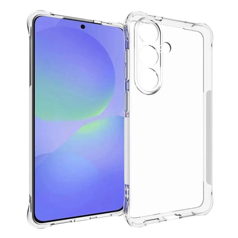 Θήκη Πλάτης Σιλικόνης Anti Shock για Samsung Galaxy S26 - Χρώμα: Διάφανο