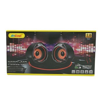Andowl Q87 Ηχεία Υπολογιστή Multimedia 2.0 - Χρώμα: Μαύρο Andowl Q87 Ηχεία Υπολογιστή Multimedia 2.0 - Χρώμα: Μαύρο