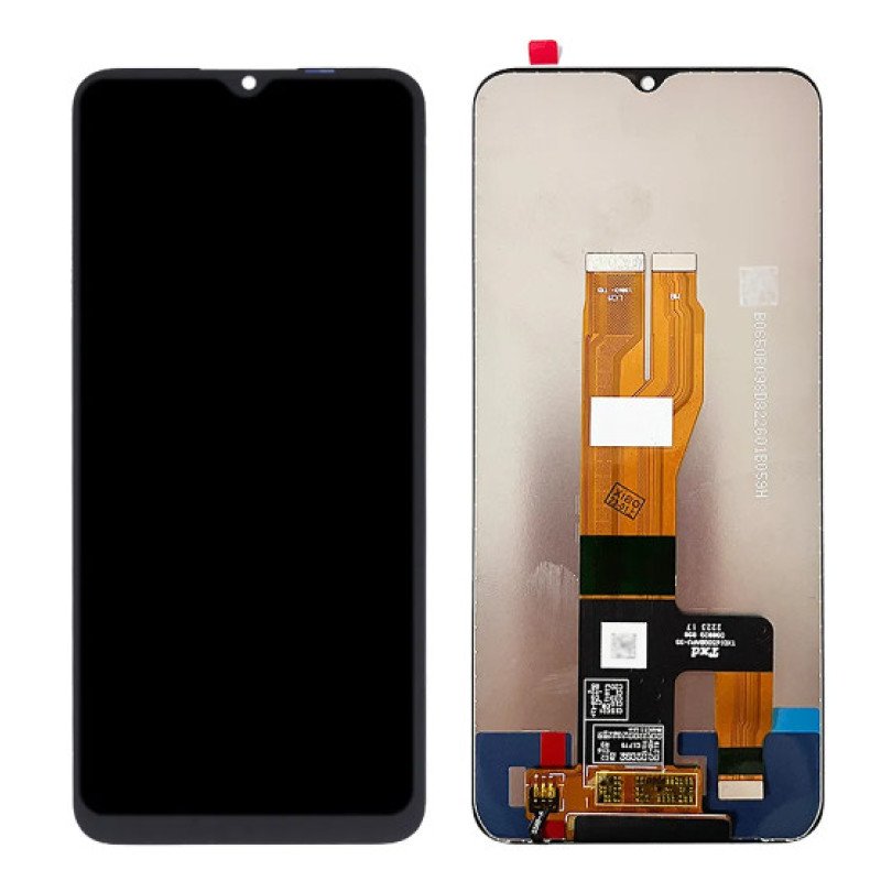 Οθόνη Lcd με Μηχανισμό Αφής για Realme Narzo 50i Prime Χρώμα: Μαύρο