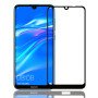 Full Cover Full Glue Τζαμάκι Προστασίας Οθόνης για Huawei Y8P - Χρώμα: Μαύρο
