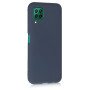 Θήκη Πλάτης Σιλικόνης Απλή για Huawei P40 Lite - Χρώμα: Σκούρο Μπλέ