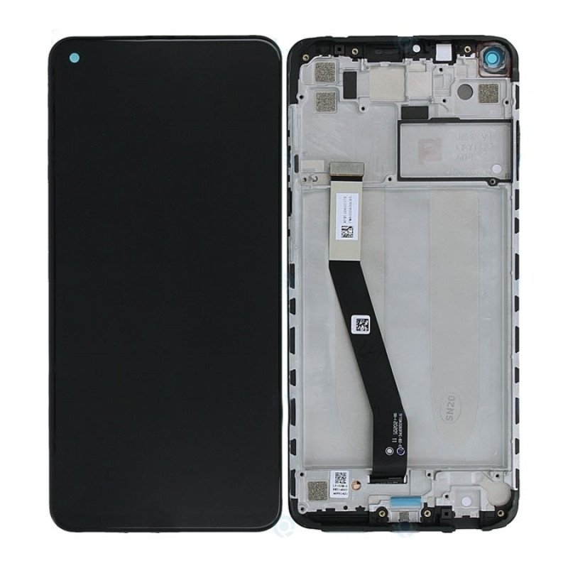 OEM Οθόνη LCD με Μηχανισμό Αφής και Πλαίσιο για Xiaomi Redmi Note 9 - Χρώμα: Μαύρο OEM Οθόνη LCD με Μηχανισμό Αφής και Πλαίσιο για Xiaomi Redmi Note 9 - Χρώμα: Μαύρο
