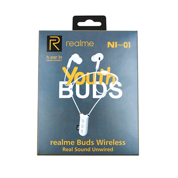 Realme Ασύρματα Bluetooth Ακουστικά NI-01 - Χρώμα: Λευκό Realme Ασύρματα Bluetooth Ακουστικά NI-01 - Χρώμα: Λευκό