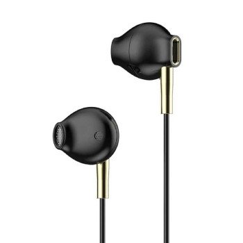 Moxom MX-EP07 Earbuds Handsfree με Βύσμα 3.5mm - Χρώμα: Μαύρο-Χρυσό Moxom MX-EP07 Earbuds Handsfree με Βύσμα 3.5mm - Χρώμα: Μαύρο-Χρυσό
