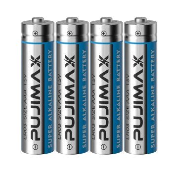 PUJIMAX LR03 Μπαταρία Alkaline 1.5V AAA - 1100mAh (4τμχ) PUJIMAX LR03 Μπαταρία Alkaline 1.5V AAA - 1100mAh (4τμχ)
