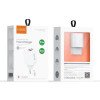 VIDVIE PLE255C&i PD 33W Φορτιστής GaN με 1 Θύρες USB-A & 1 Θύρες USB-C & Καλώδιο Type-C σε Lightning - Χρώμα: Λευκό