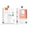 VIDVIE PLE256C&L PD 20W Φορτιστής GaN με 1 Θύρες USB-C & Καλώδιο Type-C σε Lightning - Χρώμα: Λευκό