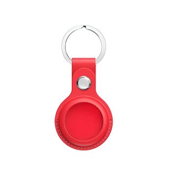 COTECi 86001-RG PU Θήκη Μπρελόκ για AirTag - Χρώμα: Κόκκινο