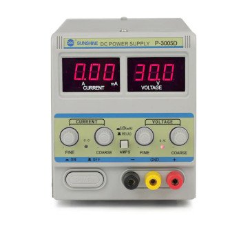 SUNSHINE P-3005D 30V 5A DC Τροφοδοτικό Παροχής Ενέργειας Στις Μπαταρίες & Έλεγχος Σε Μητρικές Πλακέτες / Power Supply SUNSHINE P-3005D 30V 5A DC Τροφοδοτικό Παροχής Ενέργειας Στις Μπαταρίες & Έλεγχος Σε Μητρικές Πλακέτες / Power Supply