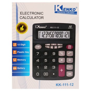 DEXIN KK-111-12 Αριθμομηχανή 12 Ψηφίων High Quality - Χρώμα: Μαύρο DEXIN KK-111-12 Αριθμομηχανή 12 Ψηφίων High Quality - Χρώμα: Μαύρο