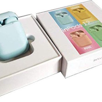 inPods 12 Earbud Bluetooth Handsfree Ακουστικά με Αντοχή στον Ιδρώτα και Θήκη Φόρτισης - Χρώμα: Γαλάζιο inPods 12 Earbud Bluetooth Handsfree Ακουστικά με Αντοχή στον Ιδρώτα και Θήκη Φόρτισης - Χρώμα: Γαλάζιο