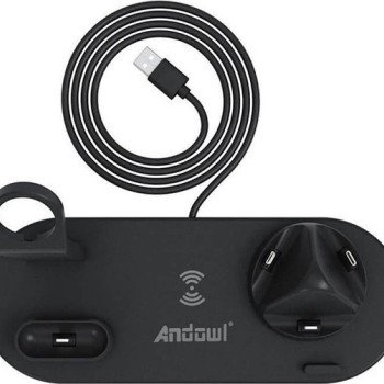 Andowl Q-L023 Ασύρματη Βάση Φόρτισης / Multi-Function Charging Stand - Χρώμα: Μαύρο Andowl Q-L023 Ασύρματη Βάση Φόρτισης / Multi-Function Charging Stand - Χρώμα: Μαύρο