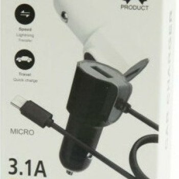 Andowl Φορτιστής Αυτοκινήτου με μία Θύρα USB μαζί με Καλώδιο micro-USB Χρώμα: Λευκό M2-0317A1 Andowl Φορτιστής Αυτοκινήτου με μία Θύρα USB μαζί με Καλώδιο micro-USB Χρώμα: Λευκό M2-0317A1