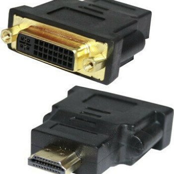 Andowl Q-C31 Μετατροπέας HDMI Male σε DVI-I Female 1 Τεμάχιο - Χρώμα: Μαύρο Andowl Q-C31 Μετατροπέας HDMI Male σε DVI-I Female 1 Τεμάχιο - Χρώμα: Μαύρο