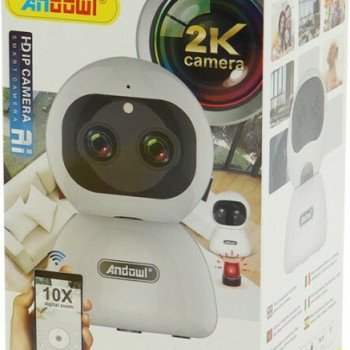 Andowl Q-S2099 IP Κάμερα Παρακολούθησης Wi-Fi 4MP Full HD με Αμφίδρομη Επικοινωνία - Χρώμα: Άσπρο Andowl Q-S2099 IP Κάμερα Παρακολούθησης Wi-Fi 4MP Full HD με Αμφίδρομη Επικοινωνία - Χρώμα: Άσπρο