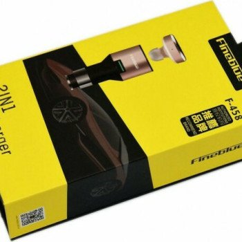 Fineblue F-458 Φορτιστής Αυτοκινήτου Συνολικής Έντασης 2.4A με μία Θύρα USB και Ακουστικά Bluetooth Χρώμα: Χρυσό Ρόζ Fineblue F-458 Φορτιστής Αυτοκινήτου Συνολικής Έντασης 2.4A με μία Θύρα USB και Ακουστικά Bluetooth Χρώμα: Χρυσό Ρόζ