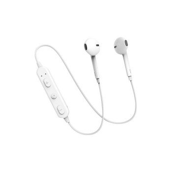 Earldom ET-BH27 Sport Ασύρματα Bluetooth Ακουστικά με Αντοχή στον Ιδρώτα - Χρώμα: Άσπρο Earldom ET-BH27 Sport Ασύρματα Bluetooth Ακουστικά με Αντοχή στον Ιδρώτα - Χρώμα: Άσπρο