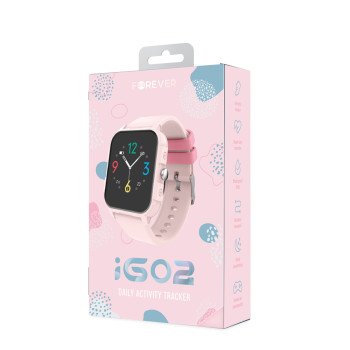 Forever IGO2 JW-150 Παιδικό Smartwatch με GPS & Καουτσούκ / Πλαστικό Λουράκι - Χρώμα: Κοραλί Forever IGO2 JW-150 Παιδικό Smartwatch με GPS & Καουτσούκ / Πλαστικό Λουράκι - Χρώμα: Κοραλί