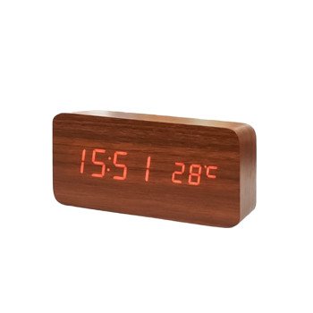 Επιτραπέζιο Ψηφιακό Ρολόι με Ξυπνητήρι VST-862 - Χρώμα: Καφέ Επιτραπέζιο Ψηφιακό Ρολόι με Ξυπνητήρι VST-862 - Χρώμα: Καφέ