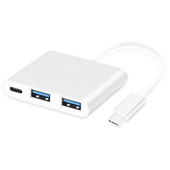 Andowl Q-US2 Hub με Σύνδεση USB-C - Χρώμα: Λευκό Andowl Q-US2 Hub με Σύνδεση USB-C - Χρώμα: Λευκό